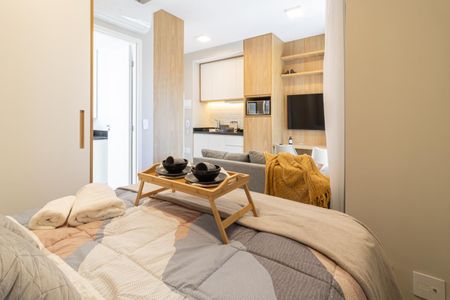 Studio para alugar com 24m², 1 quarto e sem vagaStudio