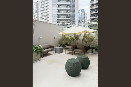 Studio para alugar com 24m², 1 quarto e sem vagaÁrea comum - Lounge externo