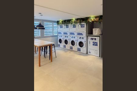 Studio para alugar com 24m², 1 quarto e sem vagaÁrea comum - Lavanderia