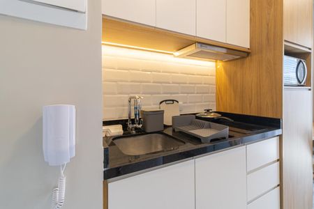 Studio para alugar com 24m², 1 quarto e sem vagaCozinha