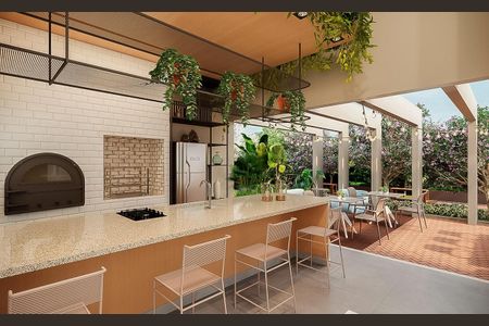 Studio para alugar com 24m², 1 quarto e sem vagaÁrea comum - Churrasqueira