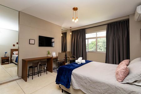 Studio de apartamento para alugar com 1 quarto, 36m² em República, São Paulo