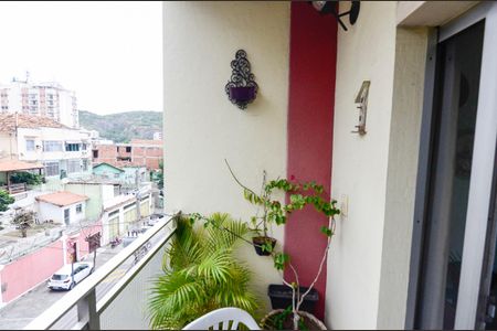 Varanda da Sala de apartamento à venda com 2 quartos, 82m² em Riachuelo, Rio de Janeiro