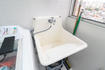 Área de Serviço de apartamento à venda com 2 quartos, 56m² em Jardim Santo Antonio, São Paulo