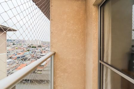 Varanda da Sala de apartamento à venda com 2 quartos, 56m² em Jardim Santo Antonio, São Paulo