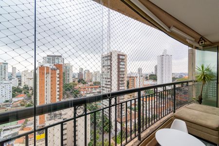 Varanda de apartamento à venda com 3 quartos, 112m² em Vila Mascote, São Paulo