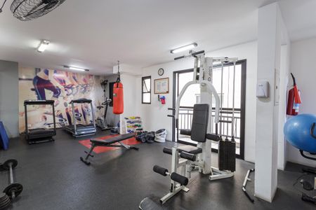 Apartamento à venda com 43m², 1 quarto e 1 vaga Apartamento à venda com 43m², 1 quarto e 1 vagaÁrea comum - Academia