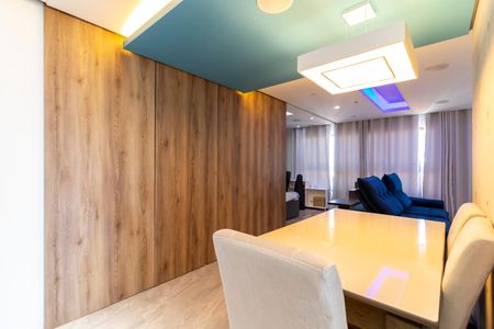 Sala de Jantar de apartamento à venda com 2 quartos, 70m² em Carandiru, São Paulo