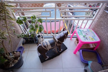 Apartamento à venda com 52m², 2 quartos e 1 vagaVaranda