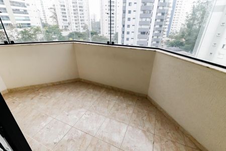 Varanda da Sala de apartamento à venda com 3 quartos, 86m² em Vila Andrade, São Paulo