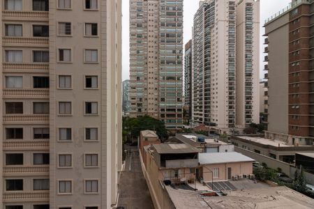 Vista da Sacada de kitnet/studio para alugar com 1 quarto, 26m² em Vila Nova Conceição, São Paulo