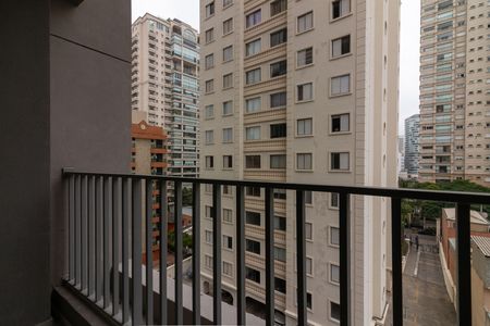 Sacada de kitnet/studio para alugar com 1 quarto, 26m² em Vila Nova Conceição, São Paulo