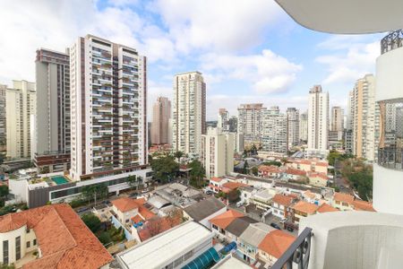 Sala - Vista de apartamento à venda com 1 quarto, 42m² em Jardim das Acacias, São Paulo