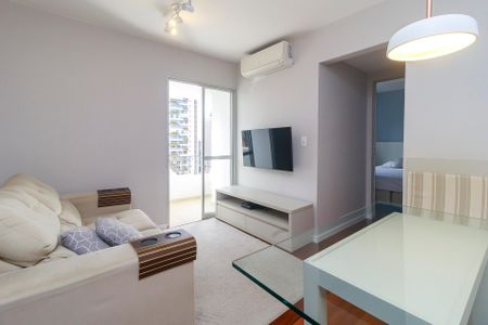 Sala de apartamento à venda com 1 quarto, 42m² em Jardim das Acacias, São Paulo