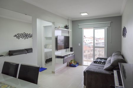 Sala de apartamento à venda com 2 quartos, 48m² em Jardim Santa Cecilia, Guarulhos