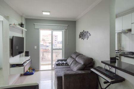 Sala de apartamento à venda com 2 quartos, 48m² em Jardim Santa Cecilia, Guarulhos