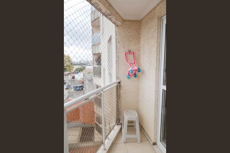 Varanda de apartamento à venda com 2 quartos, 48m² em Jardim Santa Cecilia, Guarulhos