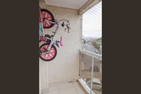 Varanda de apartamento à venda com 2 quartos, 48m² em Jardim Santa Cecilia, Guarulhos