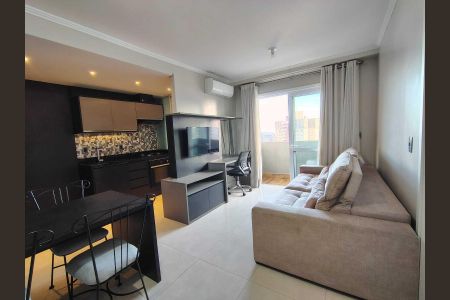 Sala de apartamento à venda com 1 quarto, 52m² em Petrópolis, Porto Alegre