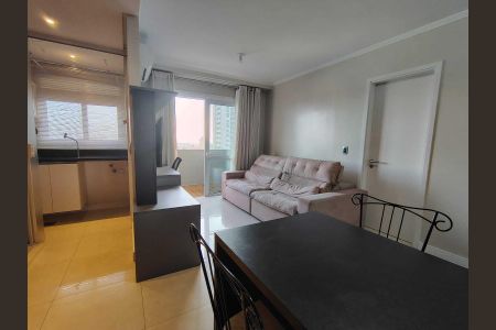 Sala de apartamento à venda com 1 quarto, 52m² em Petrópolis, Porto Alegre