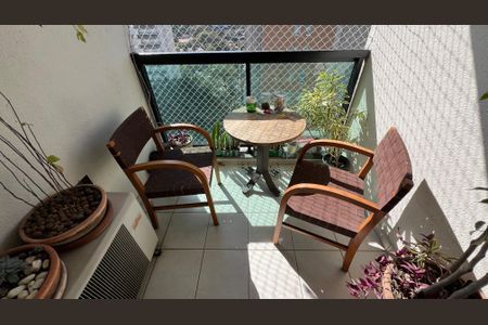 Varanda da Sala de apartamento à venda com 2 quartos, 56m² em Pinheiros, São Paulo