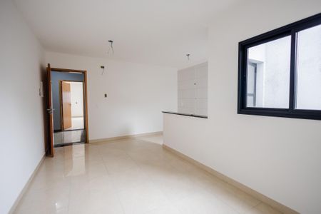Sala de apartamento à venda com 2 quartos, 65m² em Jardim Utinga, Santo André