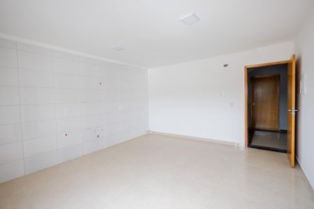 Sala/Cozinha de apartamento à venda com 2 quartos, 56m² em Jardim Utinga, Santo André