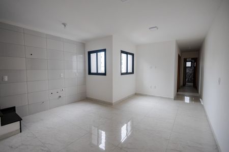 Sala e Cozinha de apartamento para alugar com 2 quartos, 110m² em Jardim Utinga, Santo André
