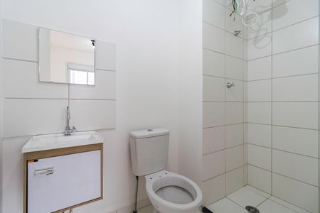 Banheiro Social de kitnet/studio à venda com 1 quarto, 25m² em Vila Andrade, São Paulo