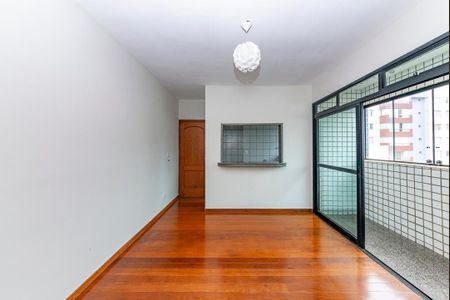 Sala de apartamento à venda com 1 quarto, 45m² em Carmo, Belo Horizonte