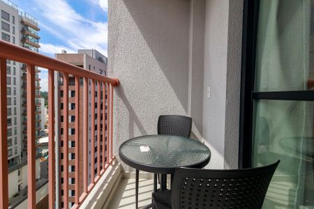 Studio à venda com 25m², 1 quarto e sem vagaVaranda