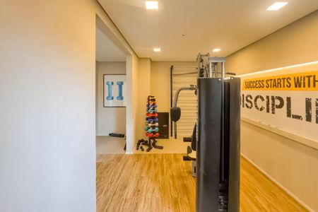 Apartamento para alugar com 36m², 2 quartos e sem vaga Apartamento para alugar com 36m², 2 quartos e sem vagaÁrea comum - Academia