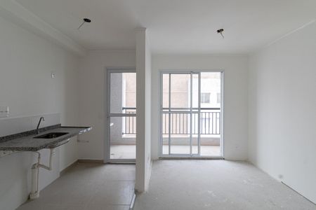 Sala/Cozinha de apartamento à venda com 2 quartos, 42m² em Cidade Patriarca, São Paulo