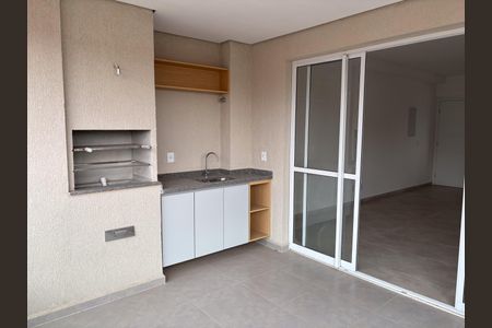 Varanda da sala de apartamento para alugar com 3 quartos, 102m² em Vila Formosa, Jacareí