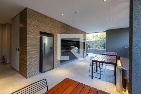 Studio à venda com 33m², 1 quarto e sem vaga Studio à venda com 33m², 1 quarto e sem vagaÁrea comum - Churrasqueira