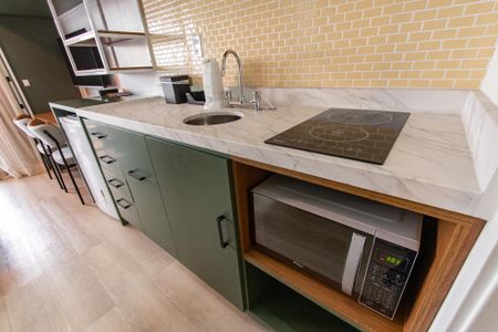 Studio para alugar com 23m², 1 quarto e sem vagaCozinha