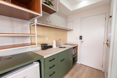 Studio para alugar com 23m², 1 quarto e sem vagaCozinha