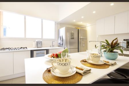 Cozinha de apartamento à venda com 4 quartos, 293m² em Consolação, São Paulo