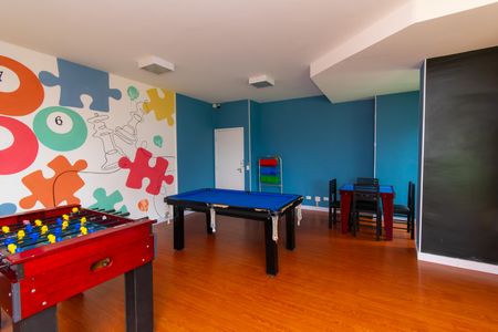 Apartamento para alugar com 53m², 2 quartos e 1 vaga Apartamento para alugar com 53m², 2 quartos e 1 vagaÁrea comum - Sala de Jogos