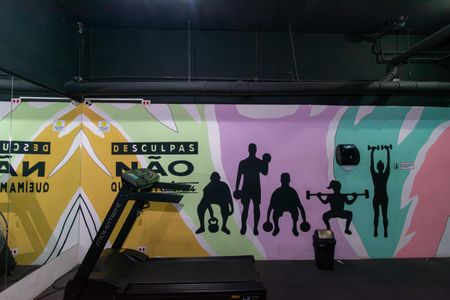 Apartamento para alugar com 53m², 2 quartos e 1 vaga Apartamento para alugar com 53m², 2 quartos e 1 vagaÁrea comum - Academia