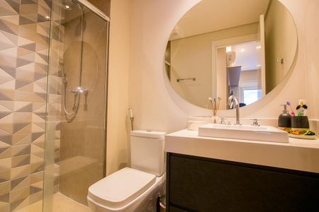 Apartamento para alugar com 87m², 3 quartos e 2 vagasBanheiro da Suíte