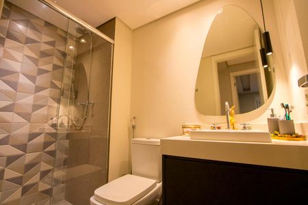 Apartamento para alugar com 87m², 3 quartos e 2 vagasBanheiro social