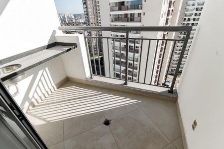 Varanda da Sala de apartamento à venda com 2 quartos, 55m² em Vila Andrade, São Paulo