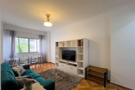 Sala de apartamento para alugar com 1 quarto, 50m² em Liberdade, São Paulo