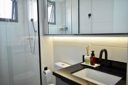 Apartamento à venda com 64m², 1 quarto e 1 vagaBanheiro da Suíte