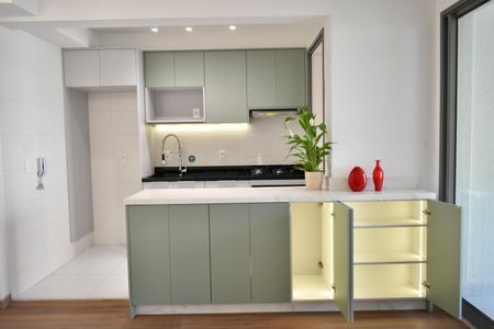Apartamento à venda com 64m², 1 quarto e 1 vagaCozinha