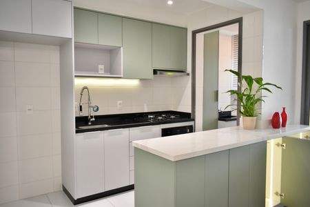 Apartamento à venda com 64m², 1 quarto e 1 vagaCozinha