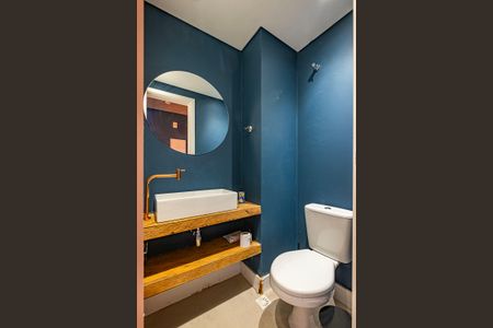 Lavabo de apartamento para alugar com 1 quarto, 63m² em Vila Madalena, São Paulo