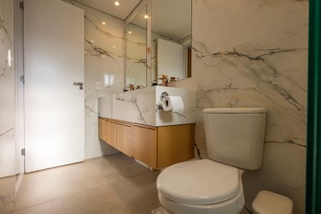 Apartamento para alugar com 63m², 1 quarto e 1 vagaSuíte - Banheiro