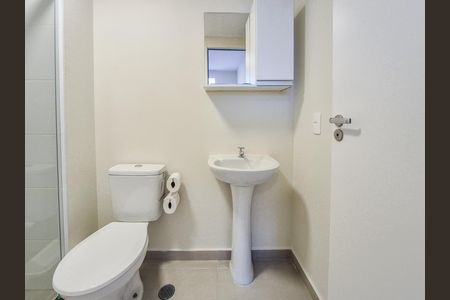 Apartamento para alugar com 25m², 1 quarto e sem vaga Apartamento para alugar com 25m², 1 quarto e sem vagaBanheiro